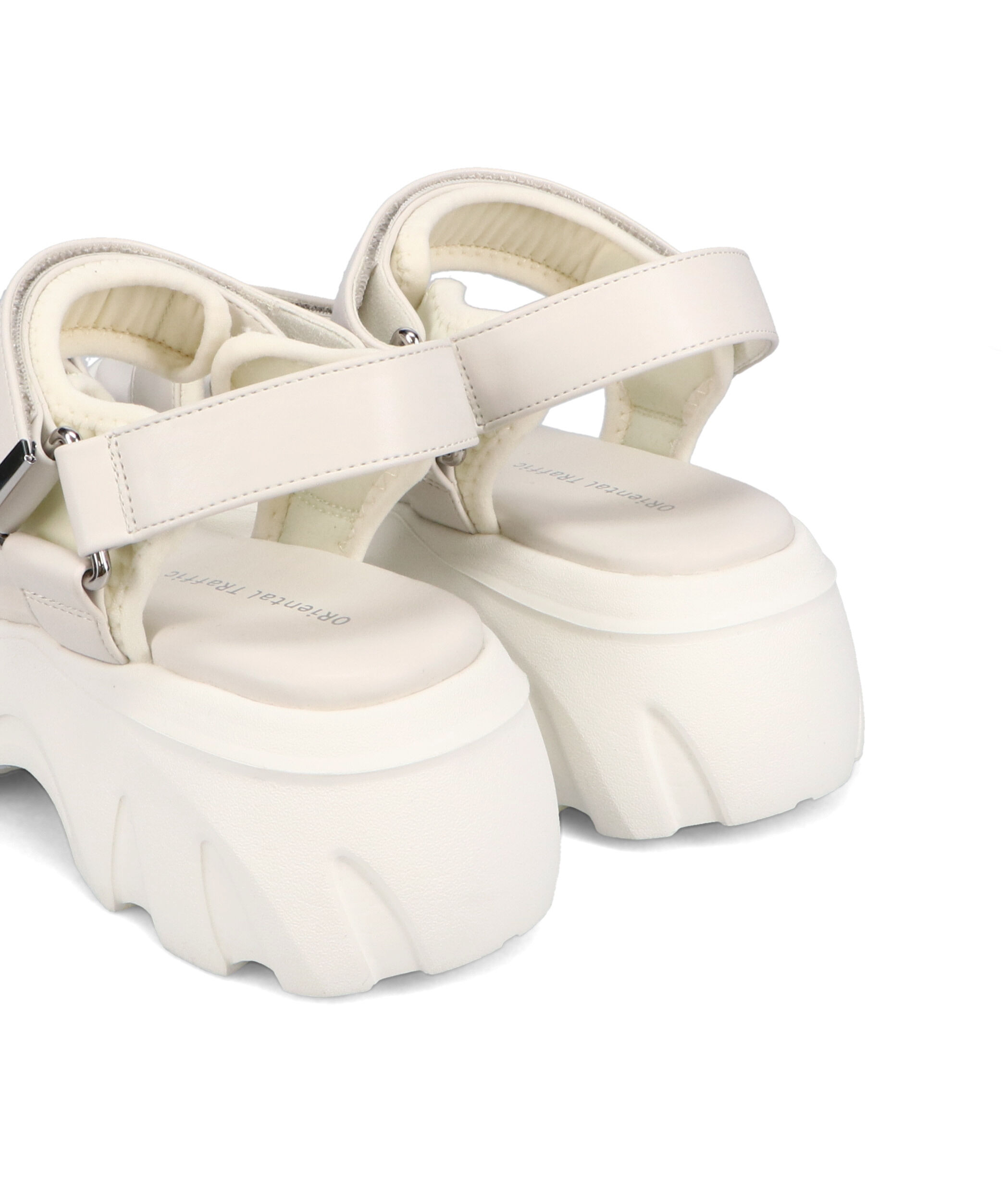 ORiental TRaffic「【トレンド】●2025春夏新作●ボリュームソールベルトスポサン/51212 サンダル 厚底 人気 売れてる」|サンダル|