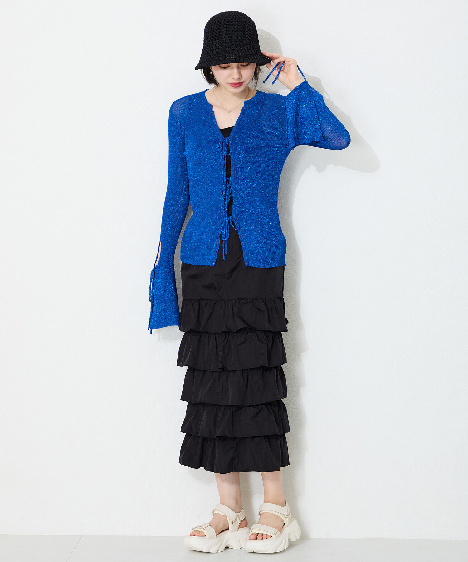 ORiental TRaffic「【トレンド】●2025春夏新作●ボリュームソールベルトスポサン/51212 サンダル 厚底 人気 売れてる」|サンダル|