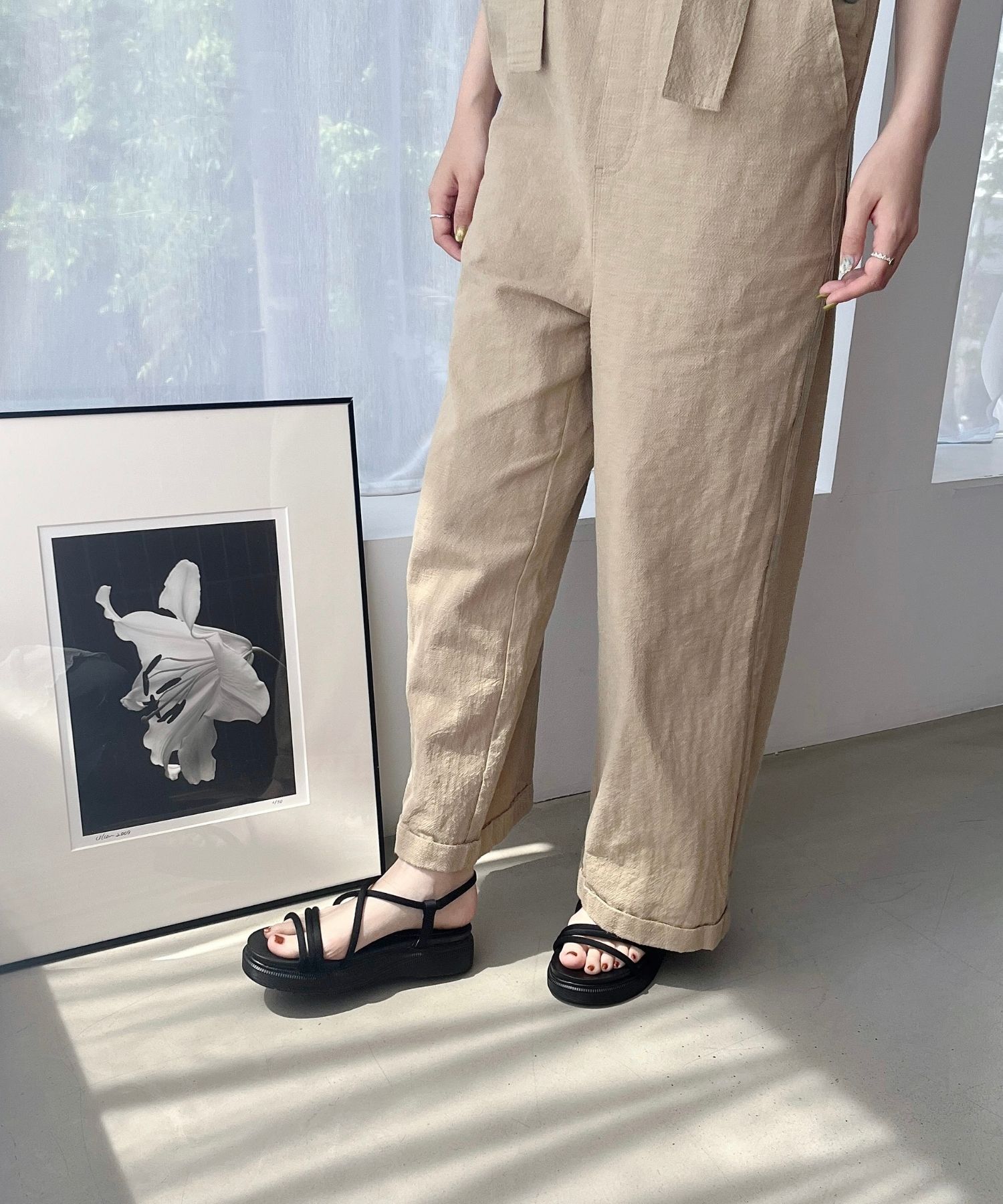 ORiental TRaffic「【WEB限定】●2025春夏新作●チューブストラップスポーツサンダル/55204 厚底　スポサン 人気」|サンダル|