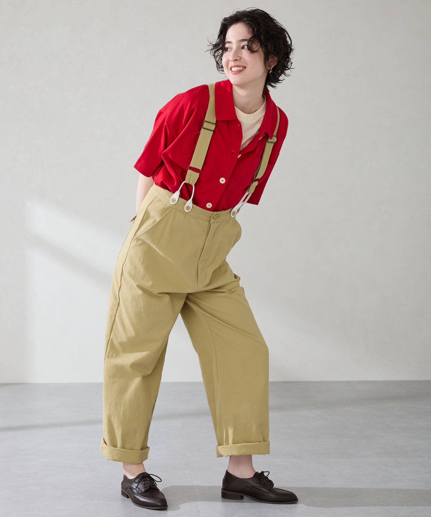 WA Oriental TRaffic「●2025秋冬新作●切替レースアップシューズ/52307」|パンプス|