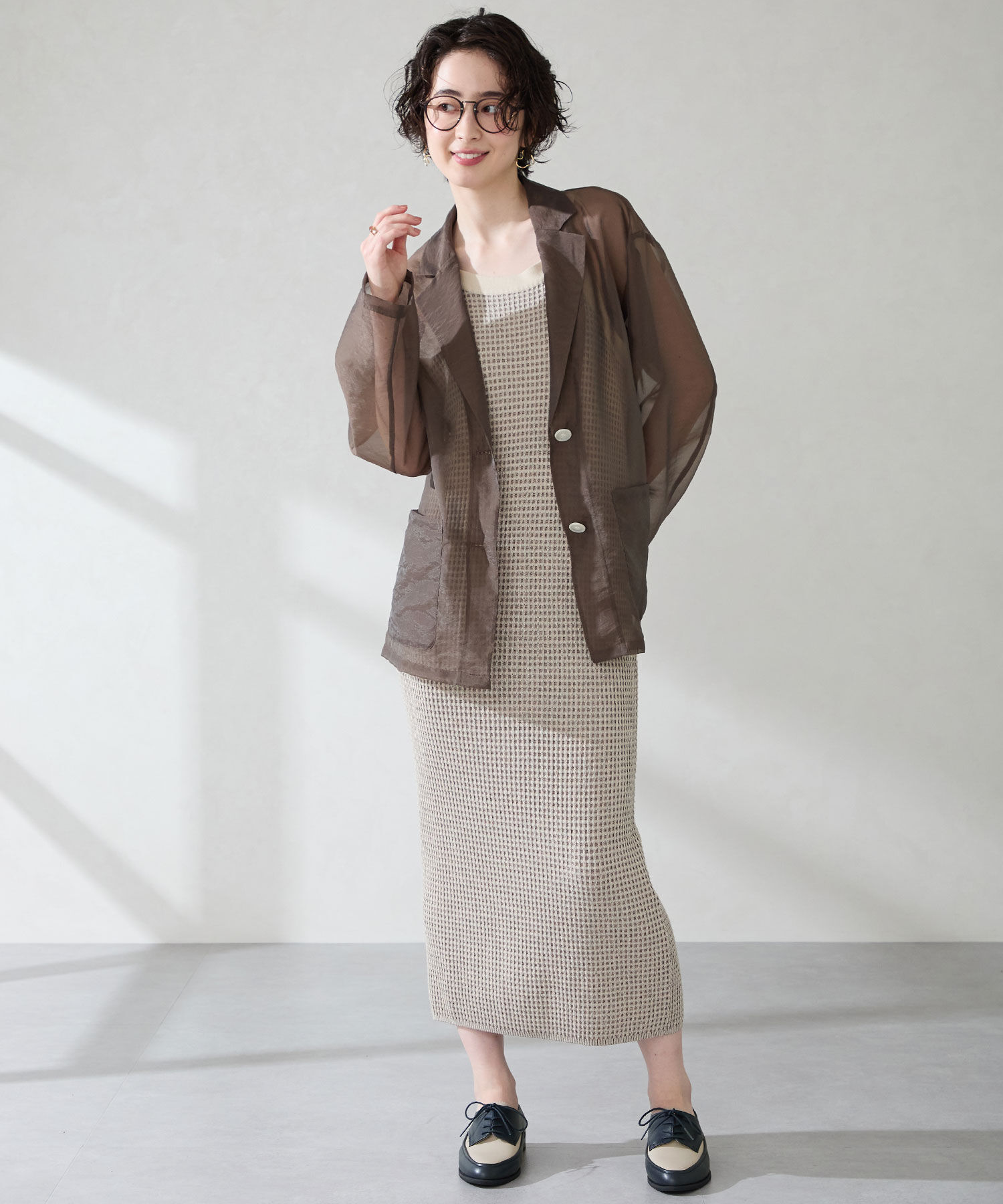 WA Oriental TRaffic「●2025秋冬新作●切替レースアップシューズ/52307」|パンプス|