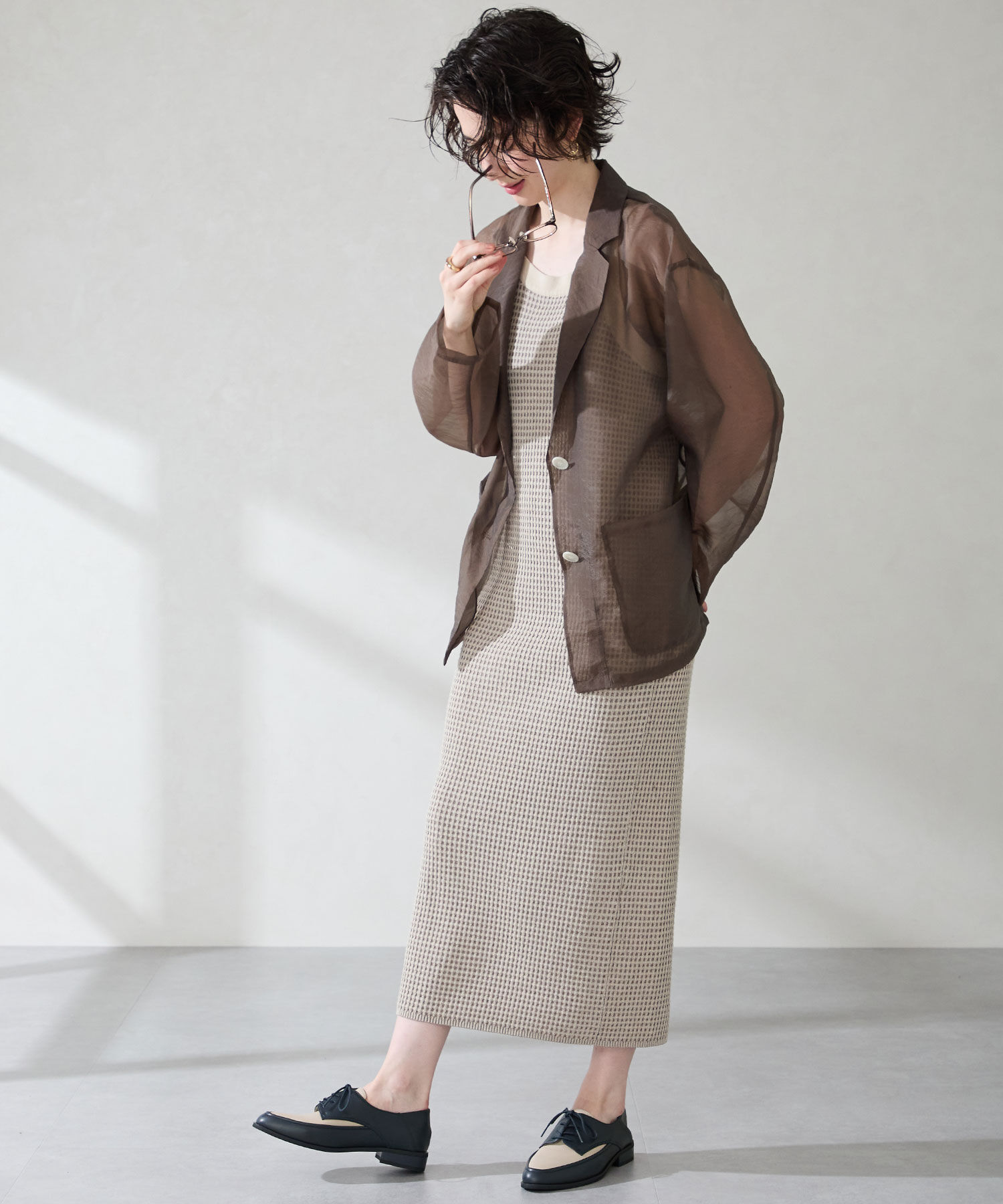 WA Oriental TRaffic「●2025秋冬新作●切替レースアップシューズ/52307」|パンプス|