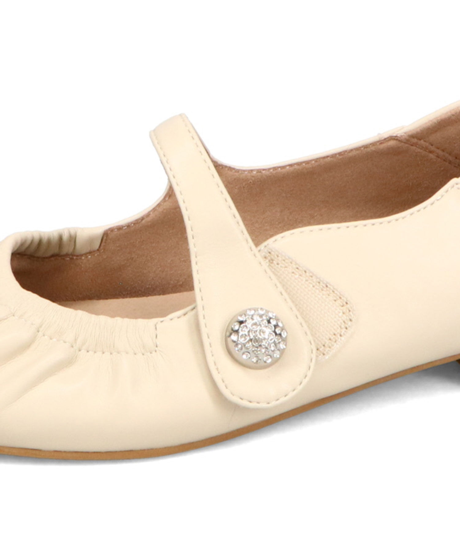 WA Oriental TRaffic「●2025秋冬新作●ギャザーデザインメリージェーン パンプス /52316 フラット 通勤靴 ストラップパンプス」|パンプス|