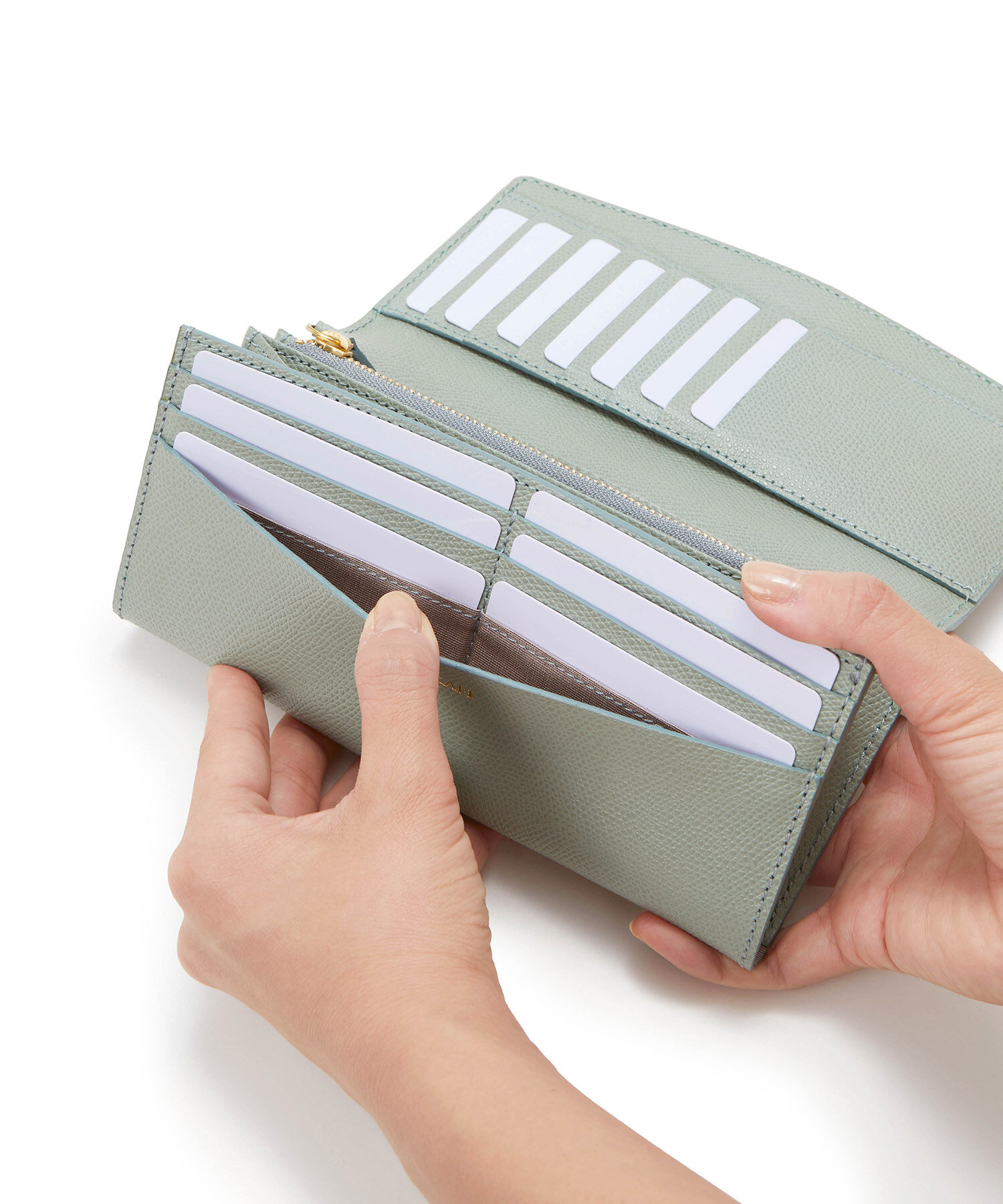 TOPKAPI 「COLORATO［コロラート］角シボ型押し・長財布」|財布|