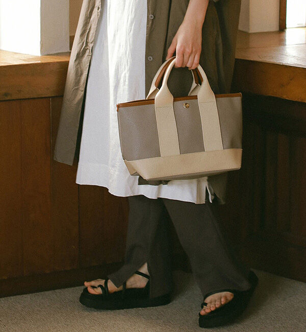 TOPKAPI BREATH「【VERY 10月号掲載】SCOTCH GRAIN スコッチグレイン ネオレザー ミニ トートバッグ」|トートバッグ|