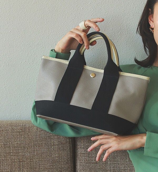 TOPKAPI BREATH「【VERY 10月号掲載】SCOTCH GRAIN スコッチグレイン ネオレザー ミニ トートバッグ」|トートバッグ|