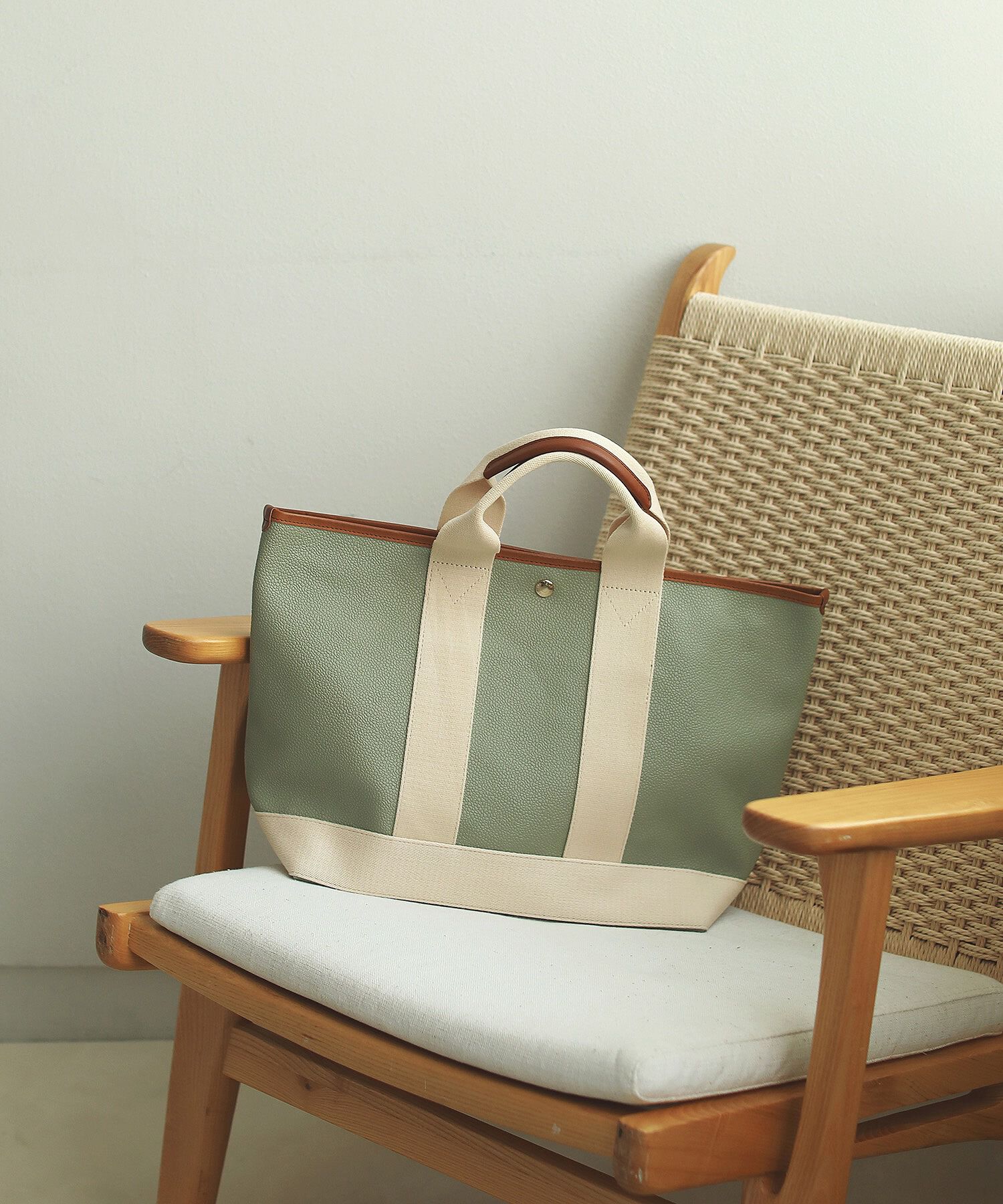 TOPKAPI BREATH「【VERY 10月号掲載】SCOTCH GRAIN スコッチグレイン ネオレザー ミニ トートバッグ」|トートバッグ|