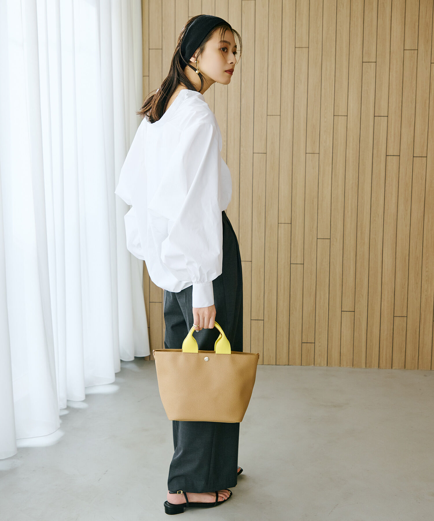 TOPKAPI BREATH「スコッチグレイン ネオレザー トートバッグ プレーン」|トートバッグ|