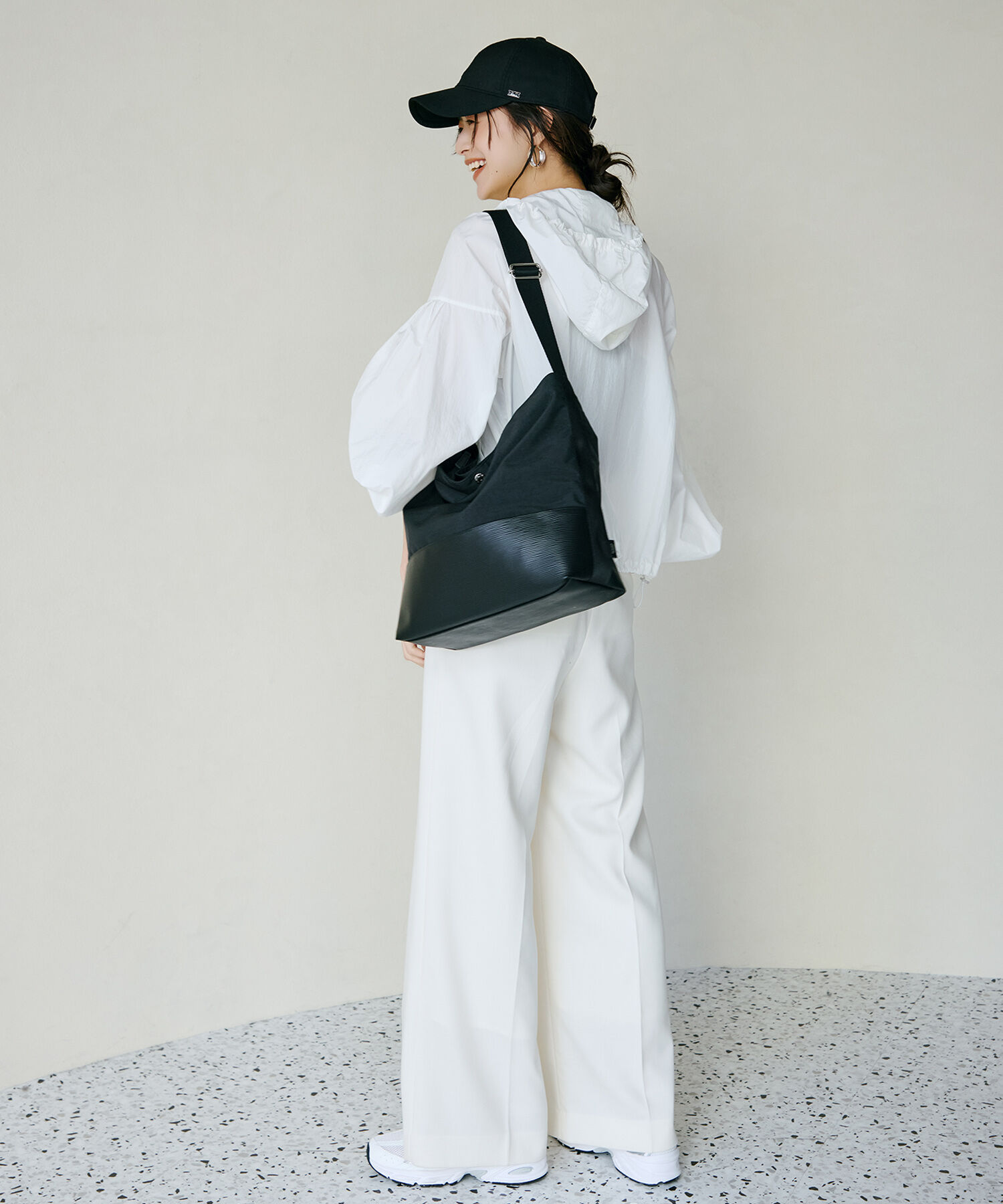 TOPKAPI BREATH「【Breath TOPKAPI】RIPPLE リプル リンクル ナイロン A4 ショルダーバッグ」|ショルダー・メッセンジャー|