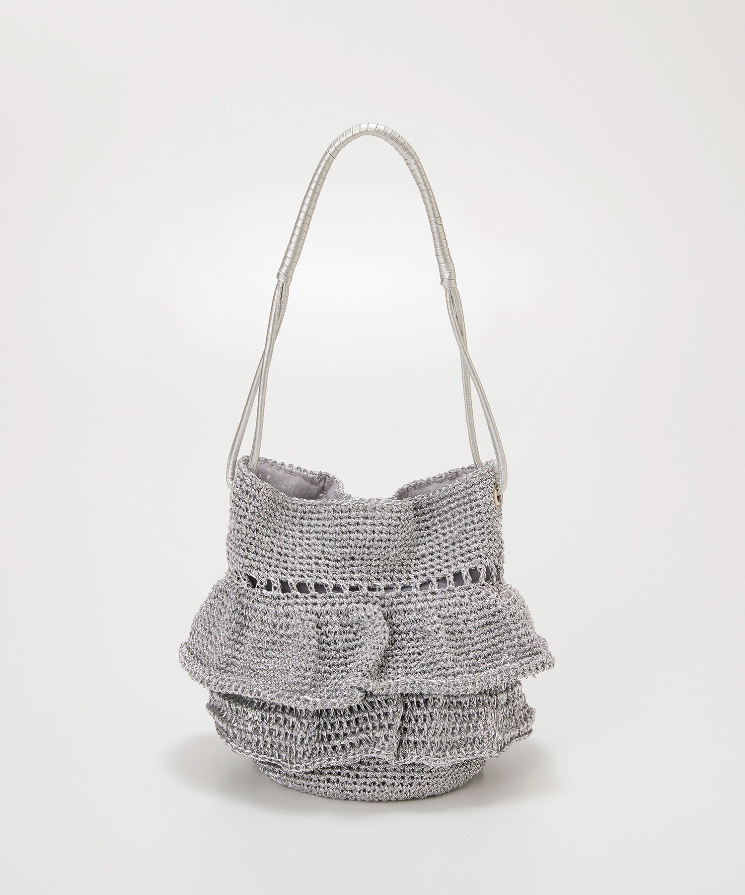 TOPKAPI BREATH「【TREASURE TOPKAPI】メタルコード フリル ショルダーバッグ」|ショルダー・メッセンジャー|