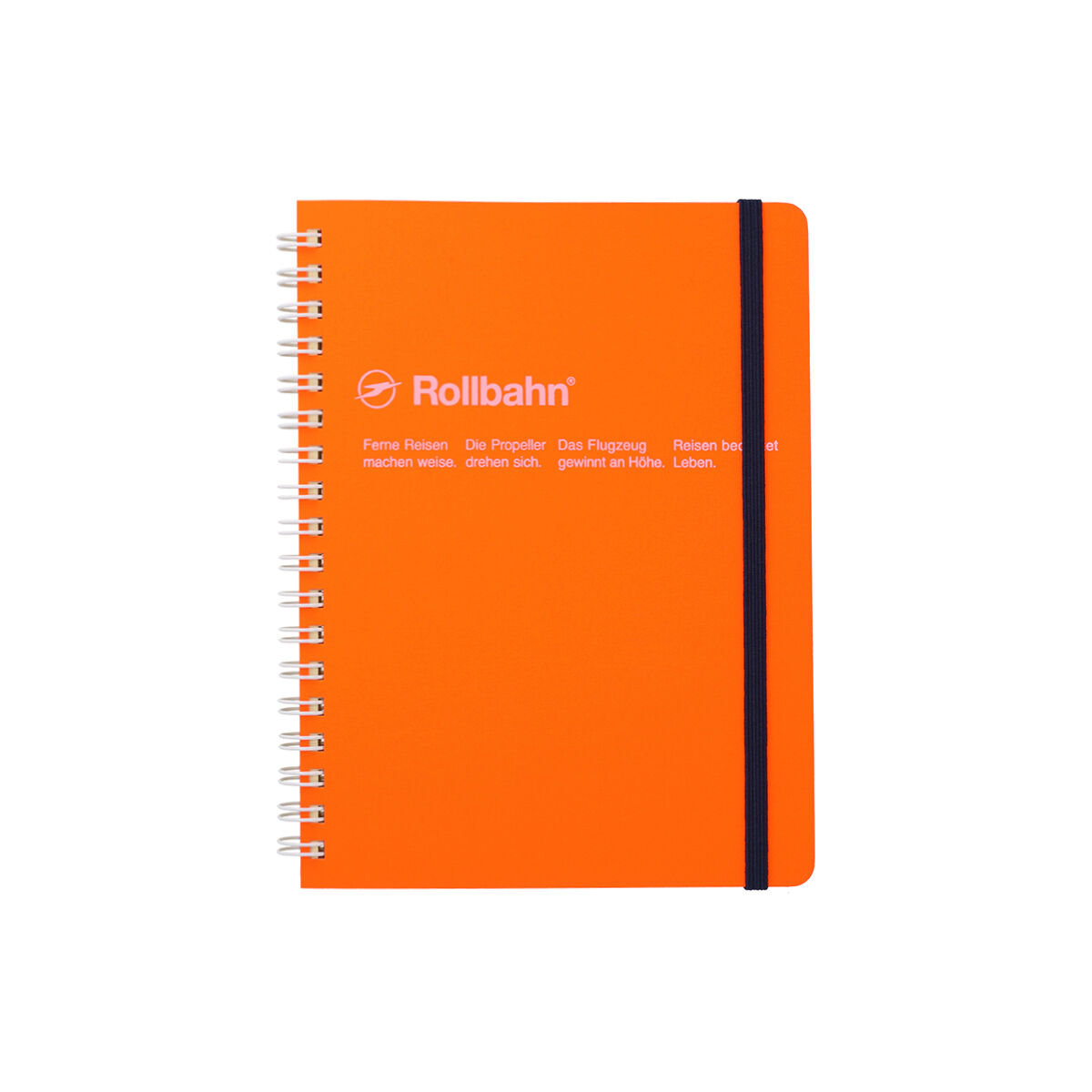 Rollbahn「【直営店限定】ロルバーン ポケット付きメモ ネオン L」|ステーショナリー|ネオンオレンジ