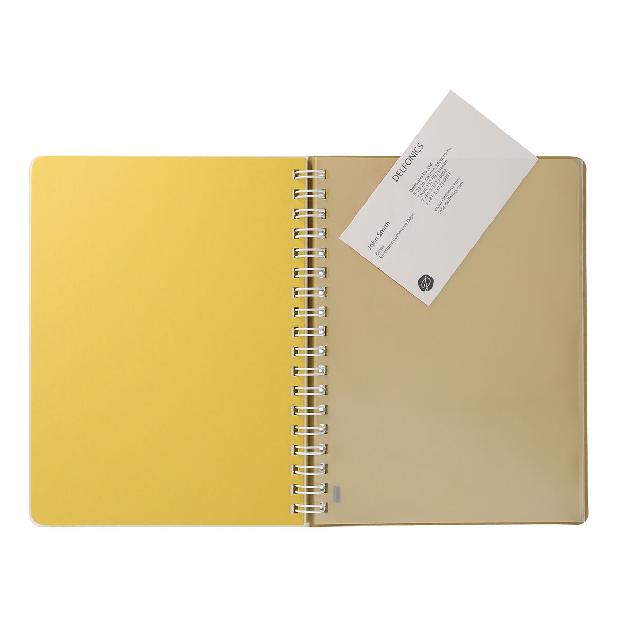 Rollbahn「【直営店限定】ロルバーン ポケット付きメモ ネオン L」|ステーショナリー|