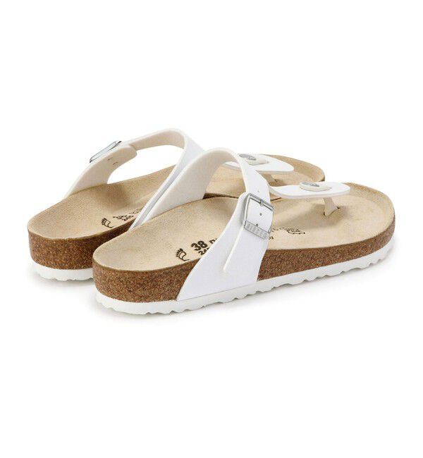 BIRKENSTOCK「【ビルケンシュトック】ギゼ/ホワイト ビルコフロー/サンダル メンズ レディース/GIZEH」|サンダル|