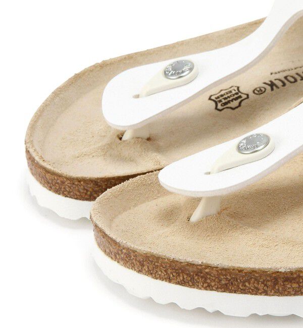 BIRKENSTOCK「【ビルケンシュトック】ギゼ/ホワイト ビルコフロー/サンダル メンズ レディース/GIZEH」|サンダル|