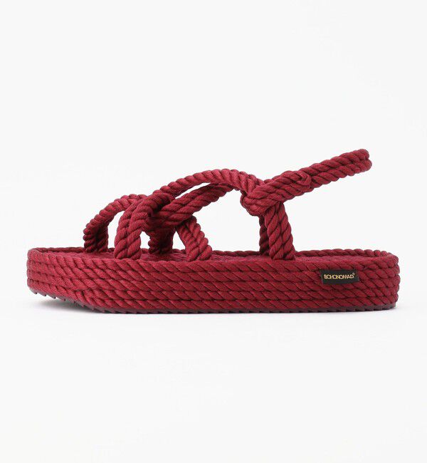 BOHONOMAD「【BOHONOMAD】ボラボラ/クラレットレッド/サンダル メンズ レディース/プラットフォーム」|サンダル|
