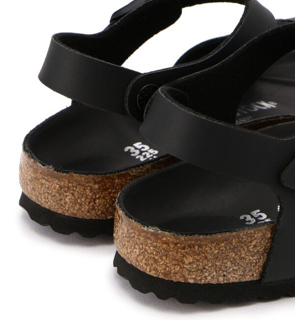 BIRKENSTOCK「【ビルケンシュトック】リオ ハーフエクスクィジット/ブラック ビルコフロー/サンダル レディース」|サンダル|