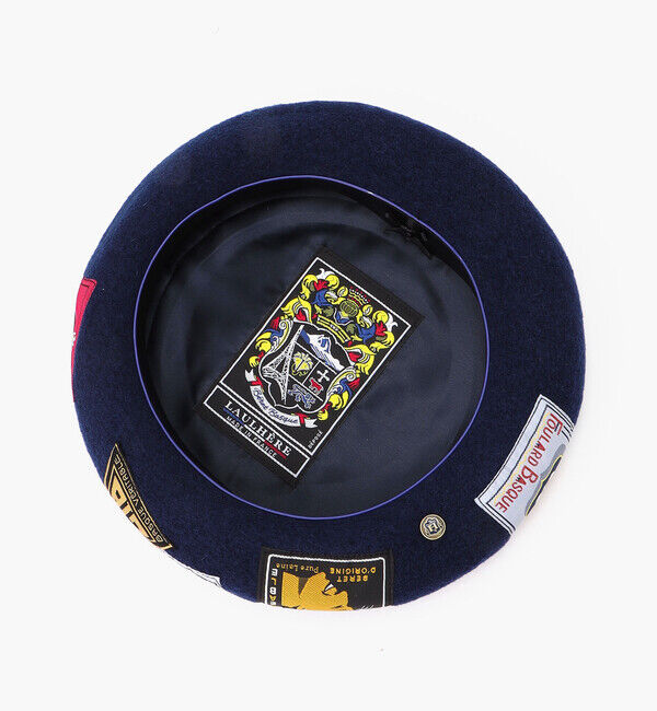 LAULHERE「【ロレール】エリダン/ブルーロレール ウール/ベレー メンズ レディース/ERIDAN」|ハンチング・ベレー帽|