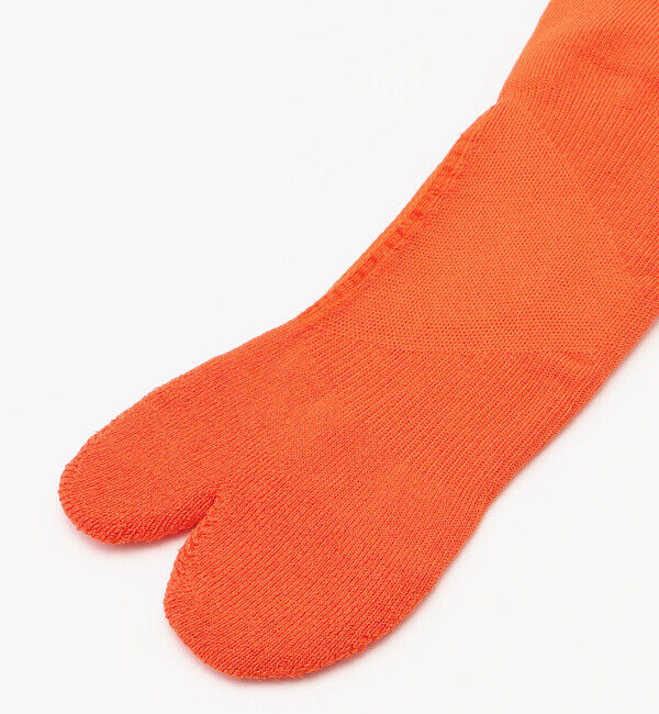 BENEXY「【ベネクシー】ザ クルーソックス/オレンジ ポリエステル コットン/靴下 メンズ レディース」|ソックス|