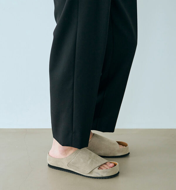 BENEXY「【ベネクシー】180 リラックス/トープ ベロアレザー/サンダル メンズ レディース」|サンダル|トープ