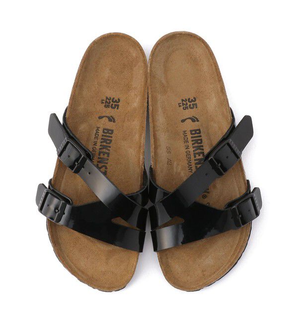 BIRKENSTOCK「【ビルケンシュトック】ヤオ バランス/パテントブラック ビルコフロー/サンダル レディース」|サンダル|
