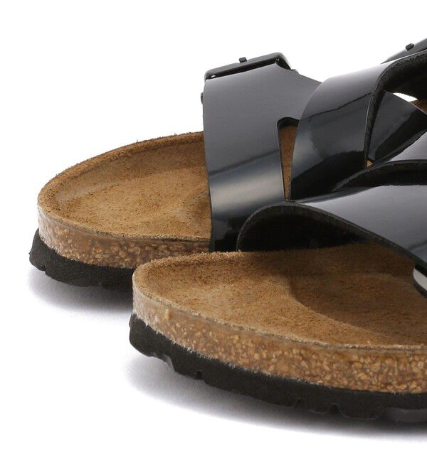 BIRKENSTOCK「【ビルケンシュトック】ヤオ バランス/パテントブラック ビルコフロー/サンダル レディース」|サンダル|