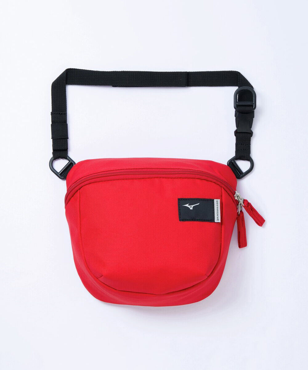 MIZUNO「coloreショルダーポーチ」|ショルダー・メッセンジャー|レッド