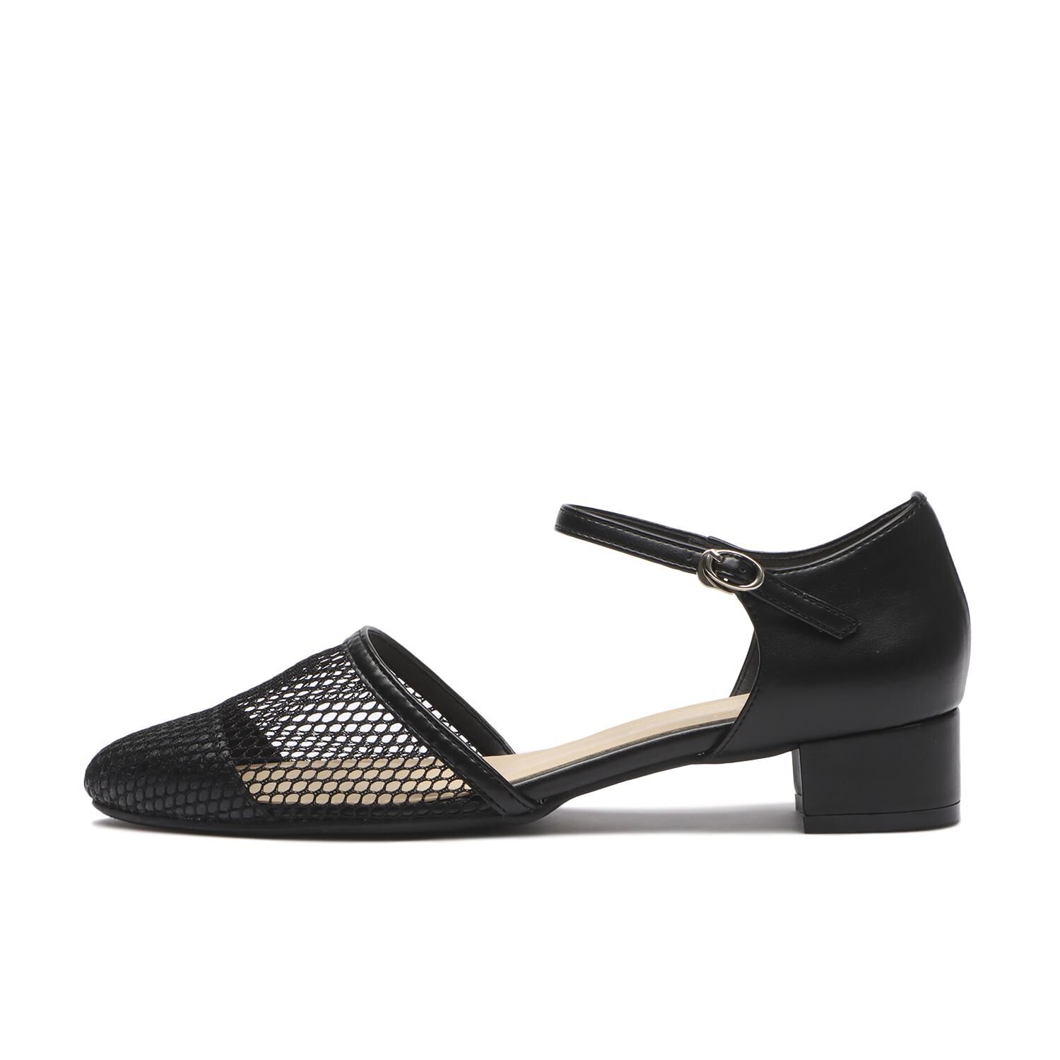 JOLI ENCORE「【JOLI ENCORE(FR)】MESH SANDALS3」|サンダル|ブラック