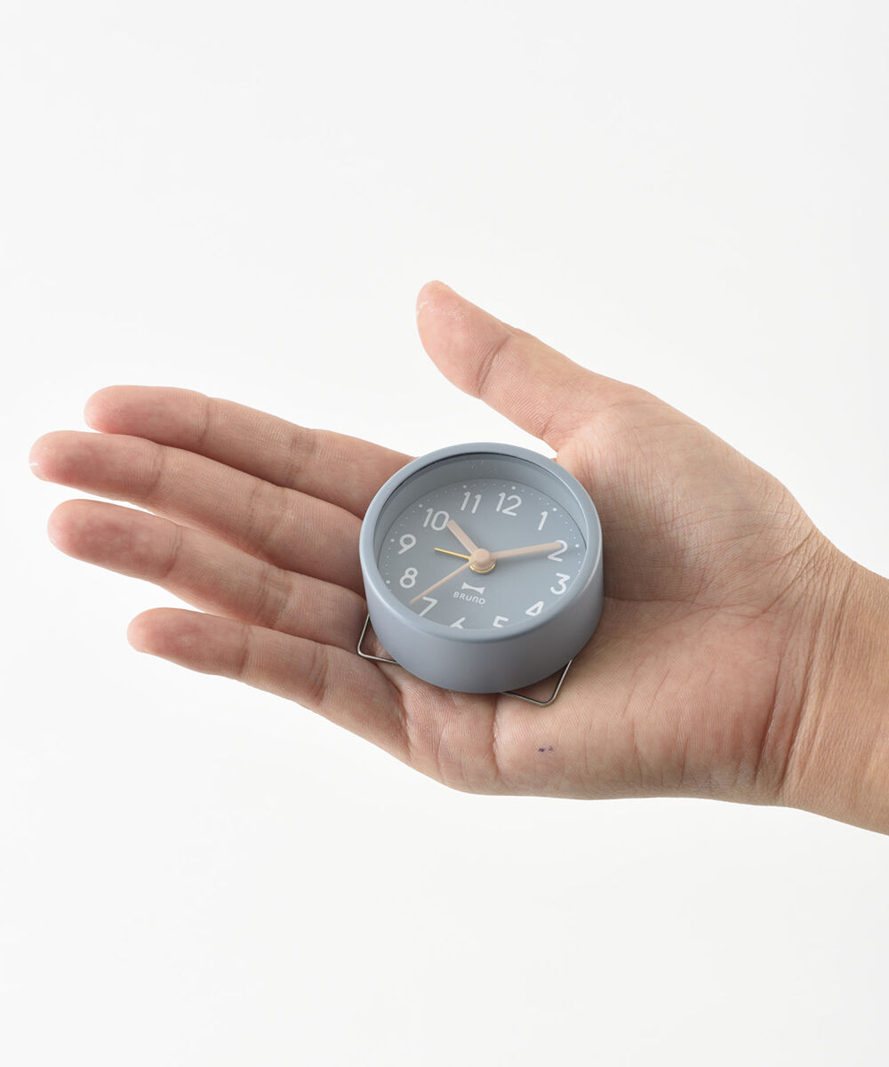 BRUNO「ラウンドリトルクロック」|クロック・置時計|