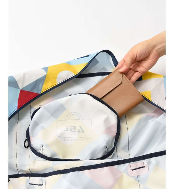 MILESTO「MILESTO&times;PAPIERTIGRE ポケッタブルボストン 45L」|ボストンバッグ|