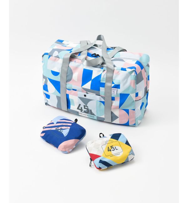 MILESTO「MILESTO&times;PAPIERTIGRE ポケッタブルボストン 45L」|ボストンバッグ|