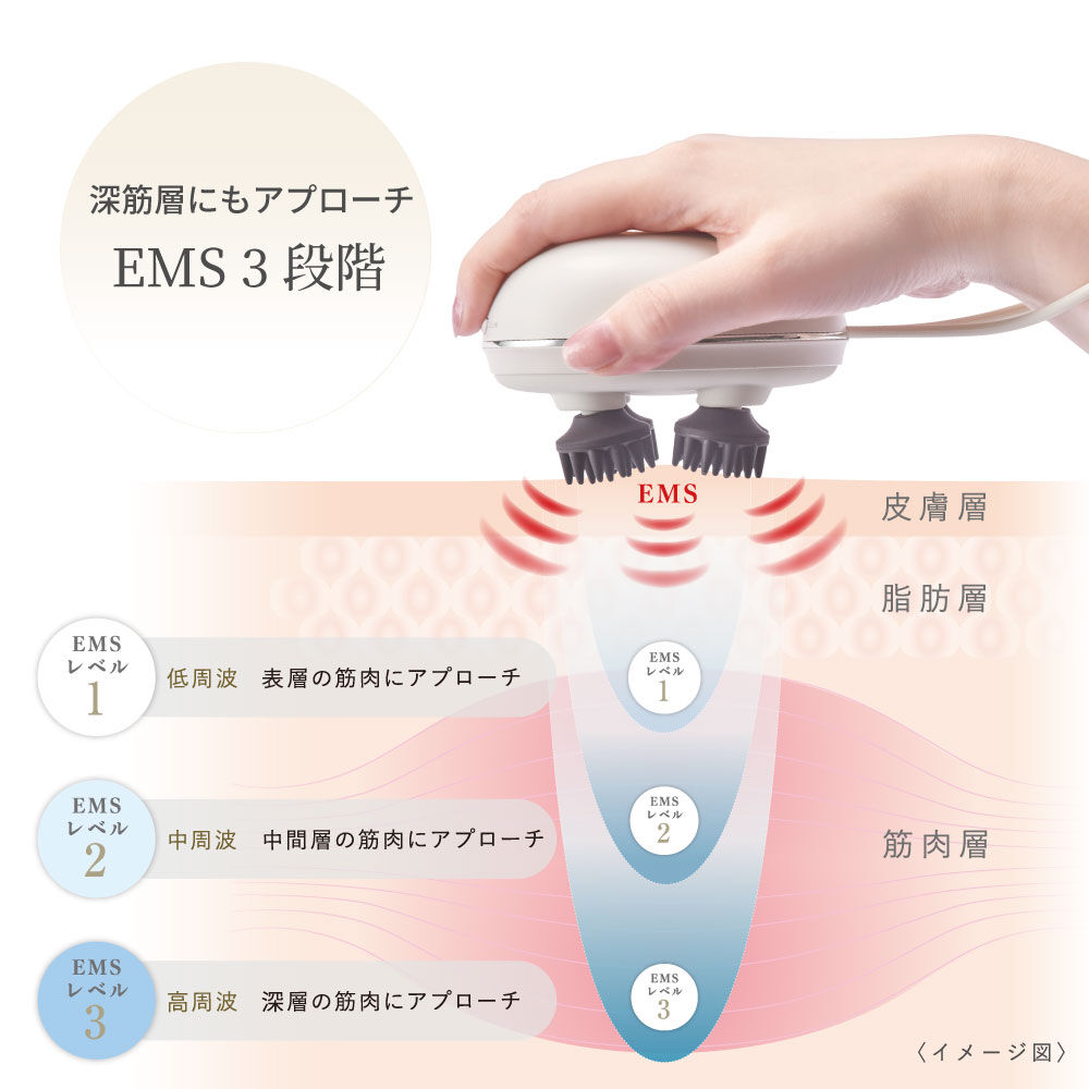 FESTINO「フェスティノ 充電式 EMSヘッドスパ ミニ」|コスメ雑貨|