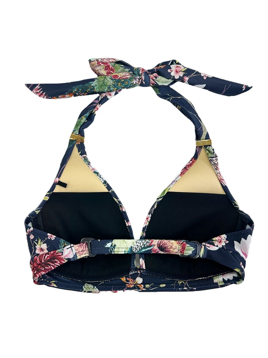 Riberce「【大人水着】ボタニカルサッシュホルターネックビキニ」|ビキニ|