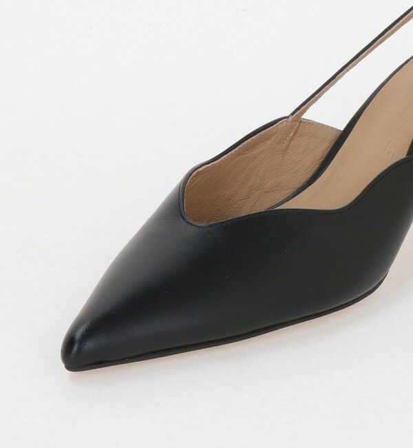 ODETTE E ODILE「ウェーブラインバックベルト パンプス45&uarr;」|パンプス|