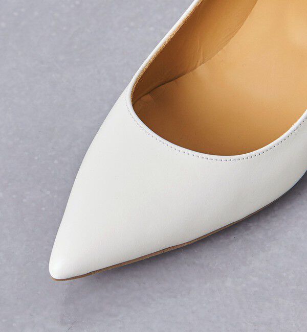 UNITED ARROWS「ポインテッドトゥ チャンキーパンプス」|パンプス|