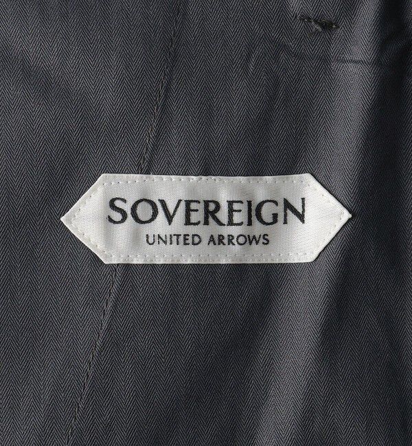 UNITED ARROWS「＜SOVEREIGN＞ トロピカル センタークリース 1プリーツパンツ NATURAL MODEL」|スーツ|