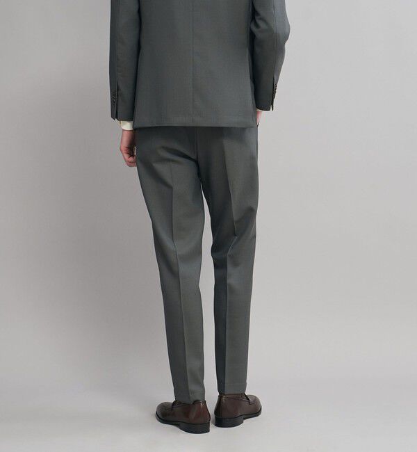 UNITED ARROWS「＜SOVEREIGN＞ トロピカル センタークリース 1プリーツパンツ NATURAL MODEL」|スーツ|