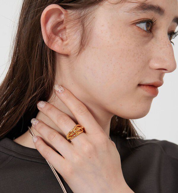 UNITED ARROWS「＜PHILIPPE AUDIBERT＞ADENA GD リング」|リング|