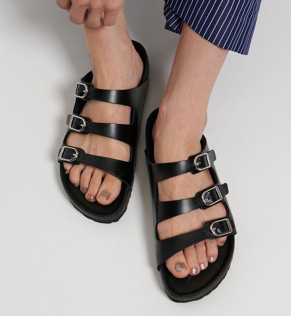 UNITED ARROWS「【別注】＜BIRKENSTOCK＞FLORIDA サンダル」|サンダル|BLACK