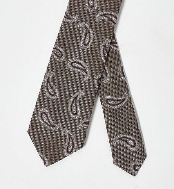UNITED ARROWS「ビッグ ペイズリー ジャガード ネクタイ」|ネクタイ・蝶ネクタイ|