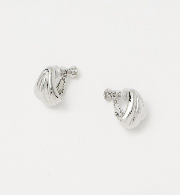 UNITED ARROWS「ペタル イヤリング」|イヤリング|SILVER