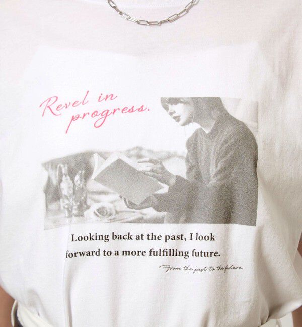 UNITED ARROWS green label relaxing「【WEB限定】＜at ease＞フォトグラフィック ショートスリーブ Tシャツ」|Tシャツ・カットソー|