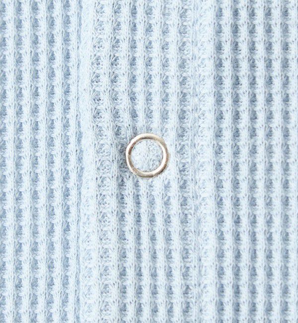 UNITED ARROWS green label relaxing「【WEB限定】＜at ease＞ワッフル ヘンリーネック 5分袖 プルオーバー カットソー」|Tシャツ・カットソー|