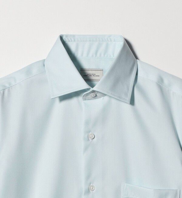 UNITED ARROWS green label relaxing「コットン ナローストライプ ワイドカラー ドレスシャツ -イージーアイロン-」|シャツ・ブラウス|