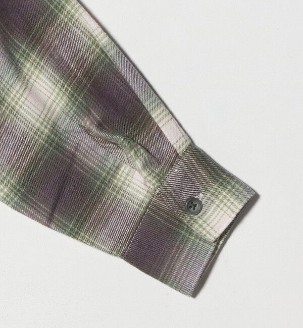 UNITED ARROWS green label relaxing「オンブレチェック シャツ / キッズ  100cm-160cm」|シャツ・ブラウス|