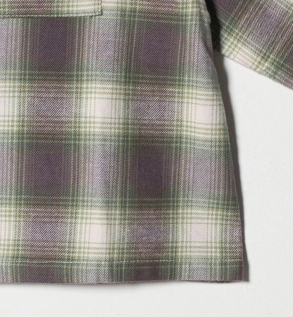 UNITED ARROWS green label relaxing「オンブレチェック シャツ / キッズ  100cm-160cm」|シャツ・ブラウス|