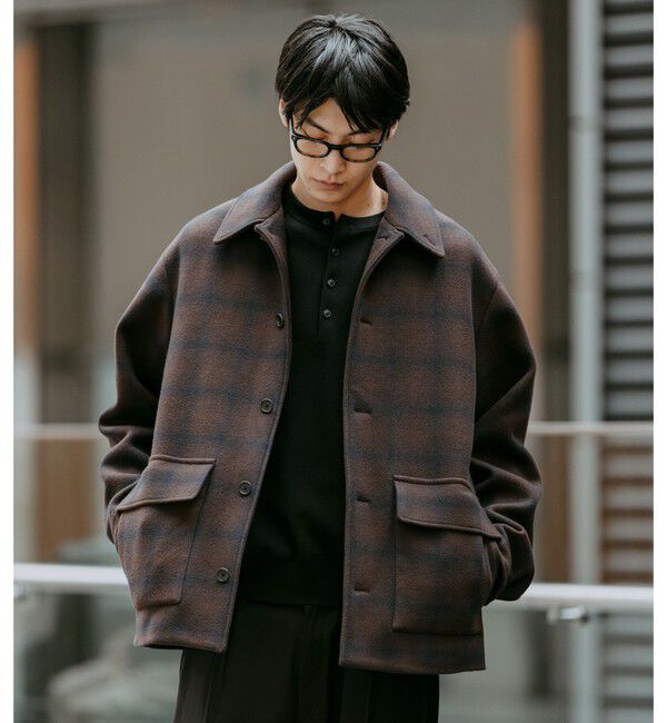 UNITED ARROWS green label relaxing「SENTDALE WOOL カバーオール」|ブルゾン・スタジャン|その他1