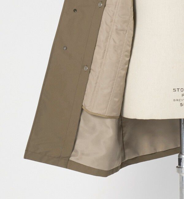 UNITED ARROWS green label relaxing「A+ Pミノテック 2WAY ステンカラーコート -撥水・防風・保温・吸湿発熱・ライナー取外し可-」|ステンカラーコート|