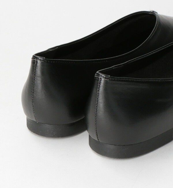 BEAUTY&YOUTH UNITED ARROWS「Vカットステッチ フラットシューズ」|バレエシューズ|