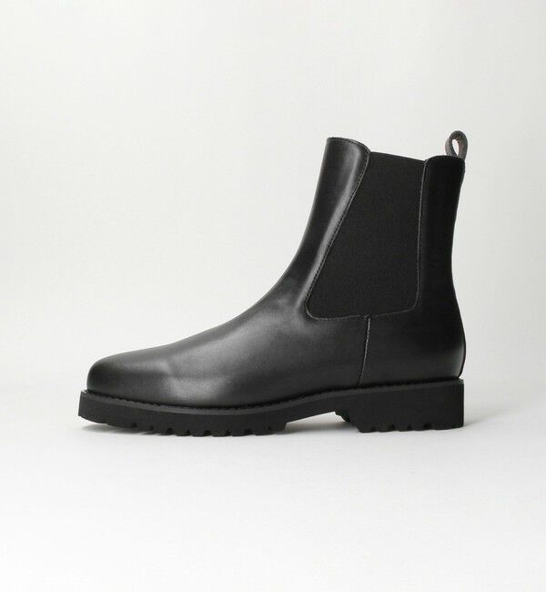 BEAUTY&YOUTH UNITED ARROWS「レザー サイドゴアブーツ」|ショートブーツ|