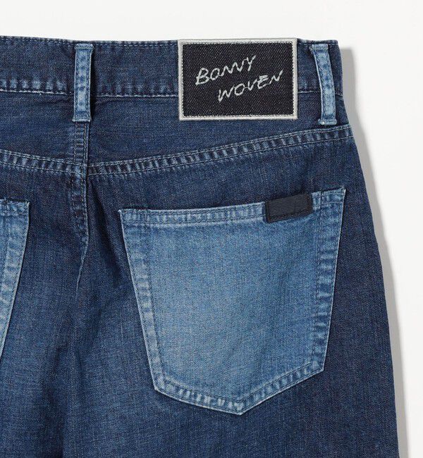 BEAUTY&YOUTH UNITED ARROWS「＜BONNY WOVEN＞パッチワーク デニム パンツ」|デニム|